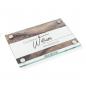 Preview: Tuerschild VITRUM B aus Glas fuer Buero 130 200 mm